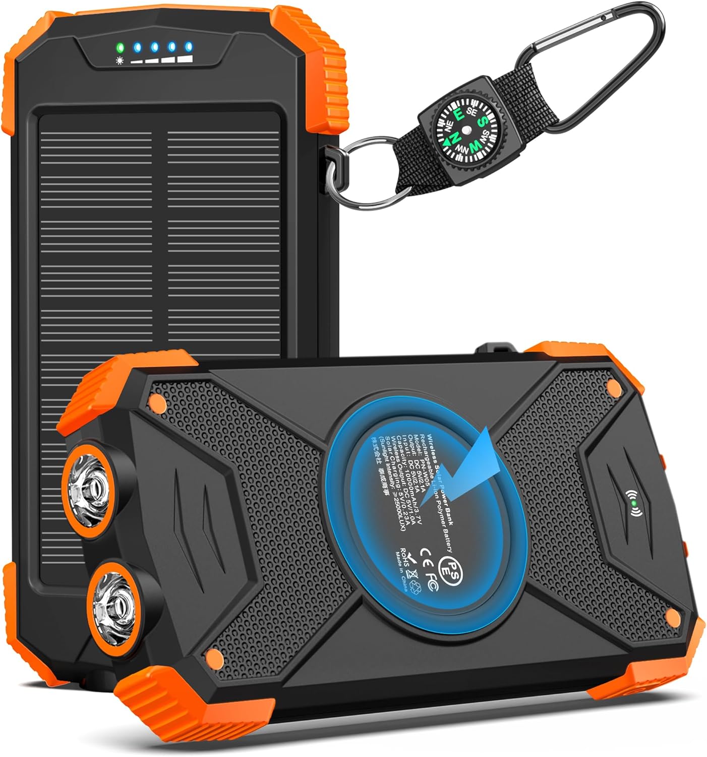 Solar Power Charger Flashlight: Let The Sun Charge It